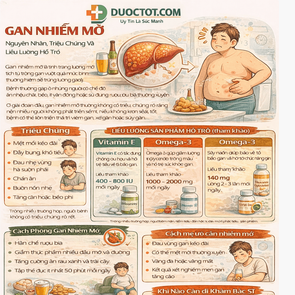 Gan nhiễm mỡ